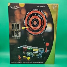 Table Top Games Drink Score Mini Dart Game Fun Drinking Party Game 21 NEW
