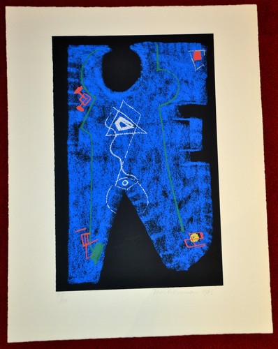 Max ACKERMANN (1887-1975) "Homophone Komposition" (1973) - Bild 1 von 3