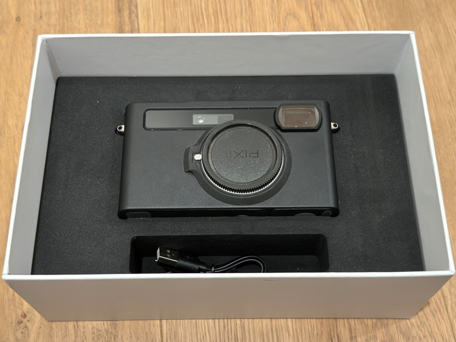 PIXII digital rangefinder camera black made in France RF Leica M mount