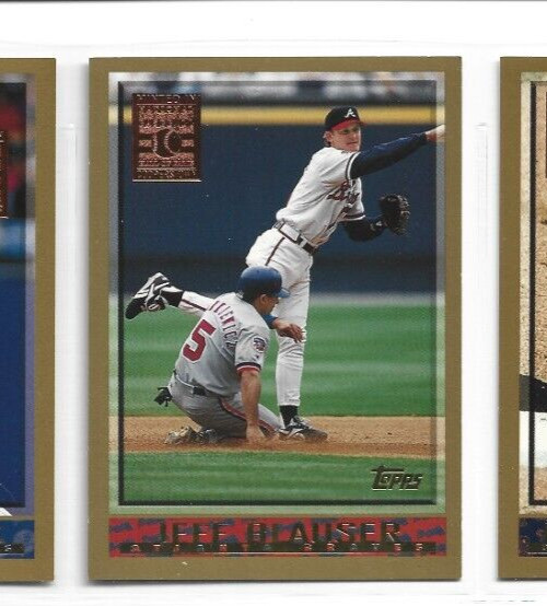 1998 Topps Jeff Blauser Minted In Cooperstown #52 - Atlanta Braves