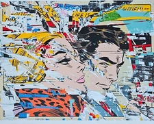 Mr. Brainwash You Drive me Crazy Hand Signed DC Comics pop art Numbered 31/101