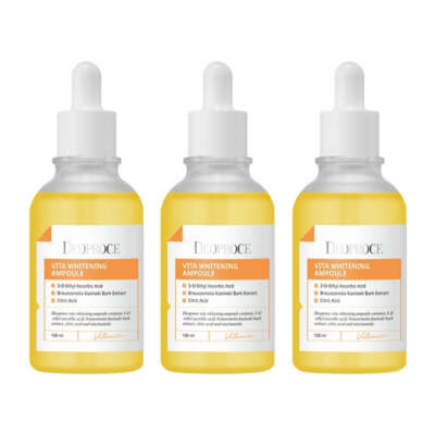 Deoproce Vita Whitening Ampoule 100ml*3Pcs - FREE SHIPPING