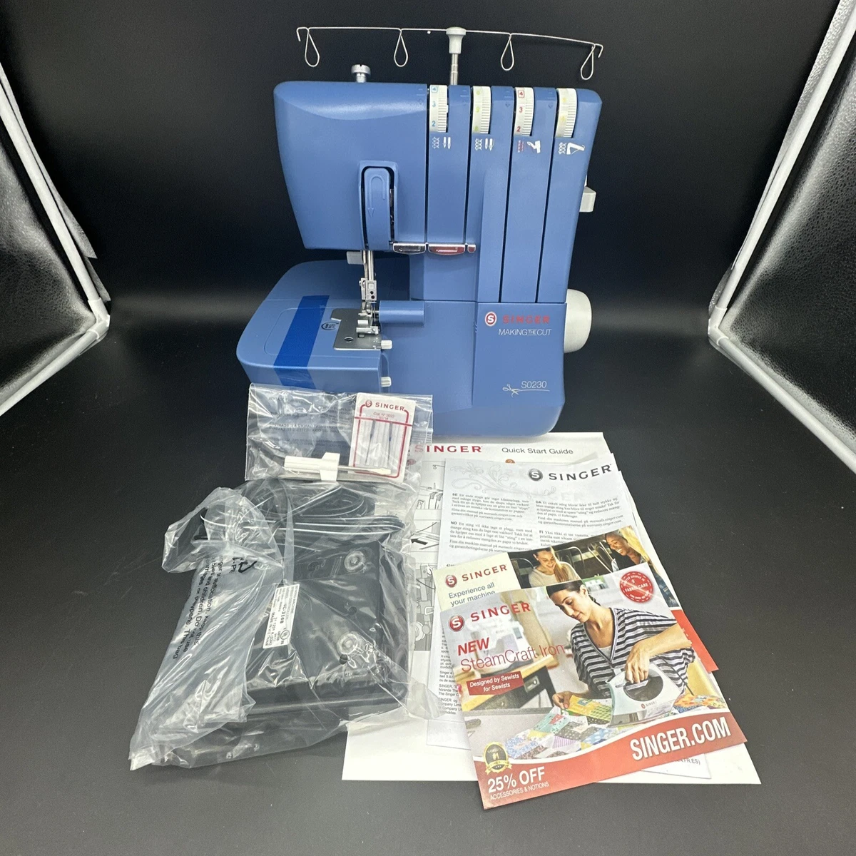 SINGER® S0230 Making The Cut Serger ThreeThread Stitch,, 52 OFF