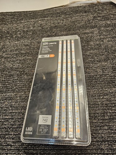 Commercial Electric 12 in. LED Linkable White Flexible Tape Under Cabinet Light