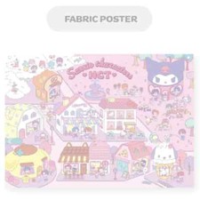 1 left) NC Sanrio fabric poster cost price
