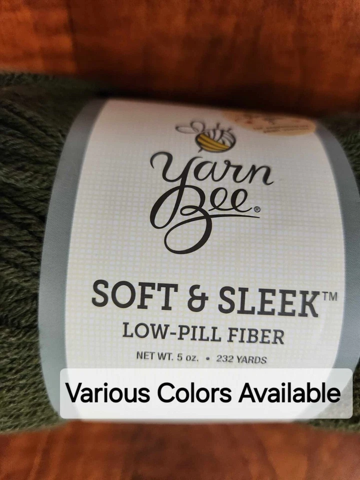 Yarn Bee Soft & Sleek Yarn New Price Per Skein