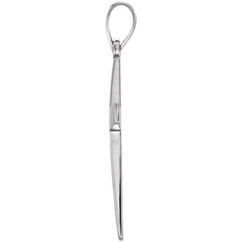 20x13.7 mm Cross Pendant In Platinum - Picture 2 of 2