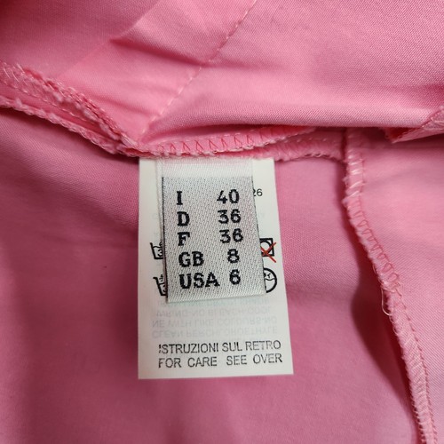 Moschino Cheap and Chic Pink A-line Ribbon cityscape vibes 90s Barbiecore Gala 6 - Picture 6 of 7