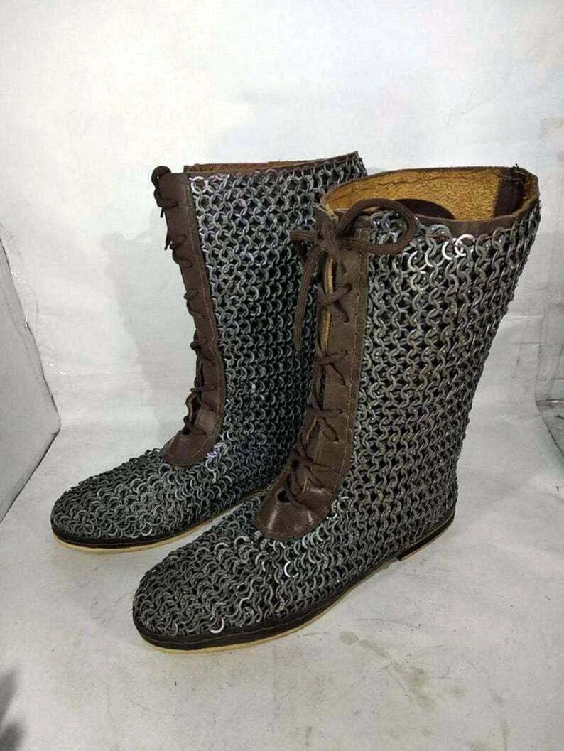 Chainmail boots sale
