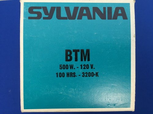 Sylvania BTM Lamp Bulb/Bulb Stage Studio Theatre Altman 6" Made in USA - Picture 3 of 4