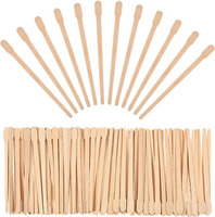 Wachs Spatel, Holzspatel, Haarentfernung HolzstäBchen, 200 Holzspatel FüR Haaren