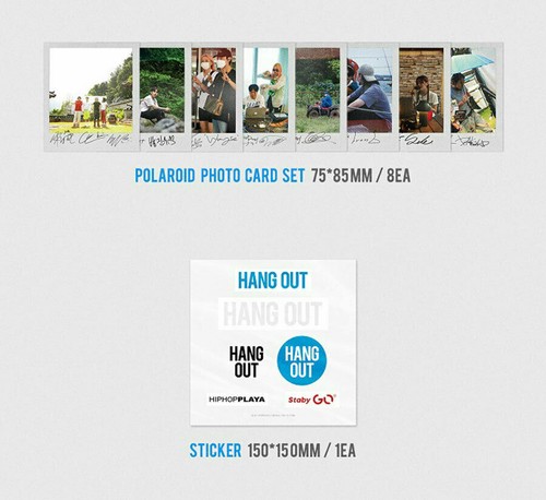 HANG OUT HIPHOPPLAYA COMPILATION ALBUM 2021 2CD+Foto Buch+8 Karte+Sticker+Poster - Bild 3 von 7