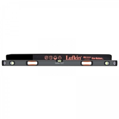 LUFKIN 600MM 3 VIAL BIG BOSS SPIRIT LEVEL + BAG - LBBL60