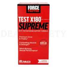 Force Factor Test X180 Supreme Testosterone Support Formula 45 Tablets