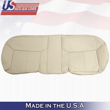 2009 2010 2011 For Lincoln Town Car Rear Bench Bottom Leather Cover Lt Camel Tan