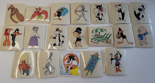 Looney Tunes - Happy Birthday Bugs Sticker Set 80 pieces - 1990 Panini Italy VTG - Picture 1 of 9