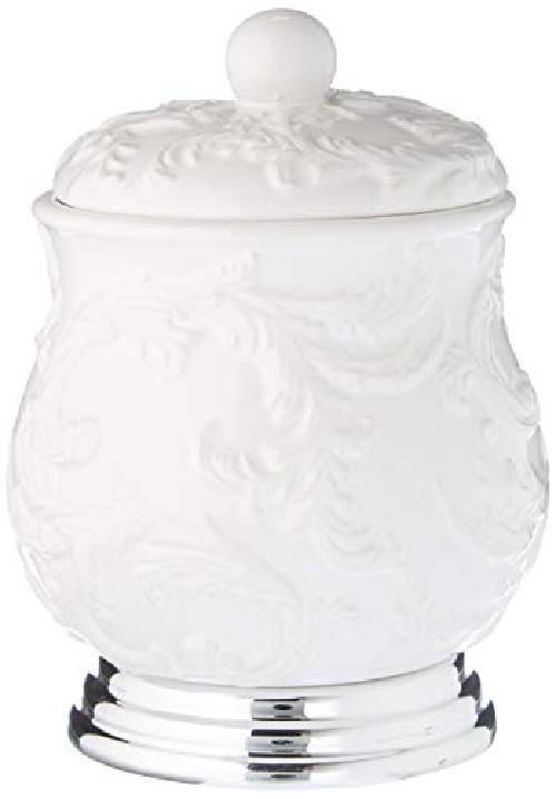 Spirella - Accessorio da Tavolo Mylene, Scatola di Cotone Bianco 1106896, Standa