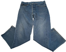 Vintage Levis 501xx Jeans 38x34 (36x31) Button Fly Blue Denim USA Made in 1993