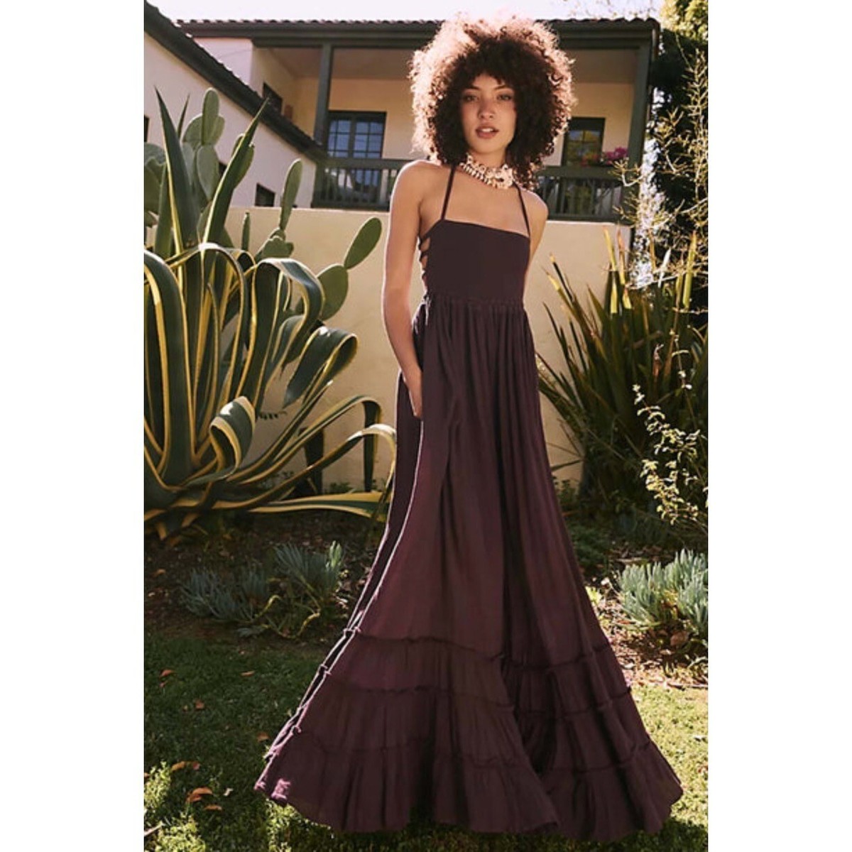fitted maxi dress long sleeve Espresso Fitted Long Sleeve Maxi Dress