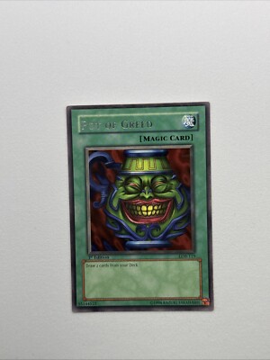 Pot of Greed LOB-119 The Legend of Blue Eyes White Dragon Pot of Greed LOB-119 The Legend of Blue Eyes White Dragon