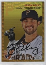 2023 Chrome Platinum Anniversary Gold Wave Refractor 27/50 Jason Delay #145 1k9t