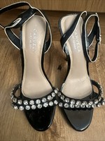 Carvela Black Diamanté High Heel Sandals. Size 4 NWOT