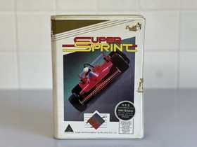 Super Sprint Nintendo NES HES Flat Lip Cart AUS Complete + Catalogue