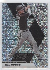 2021 Panini Mosaic Quick Pitch Silver Mosaic Prizm Wil Myers #139 2qw