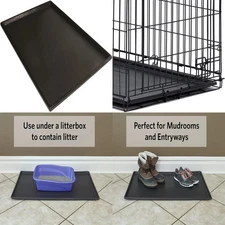 DOG CRATE REPLACEMENT PAN 36 Inch Plastic Leak Proof Pet Dogs Kennel Floor Tray