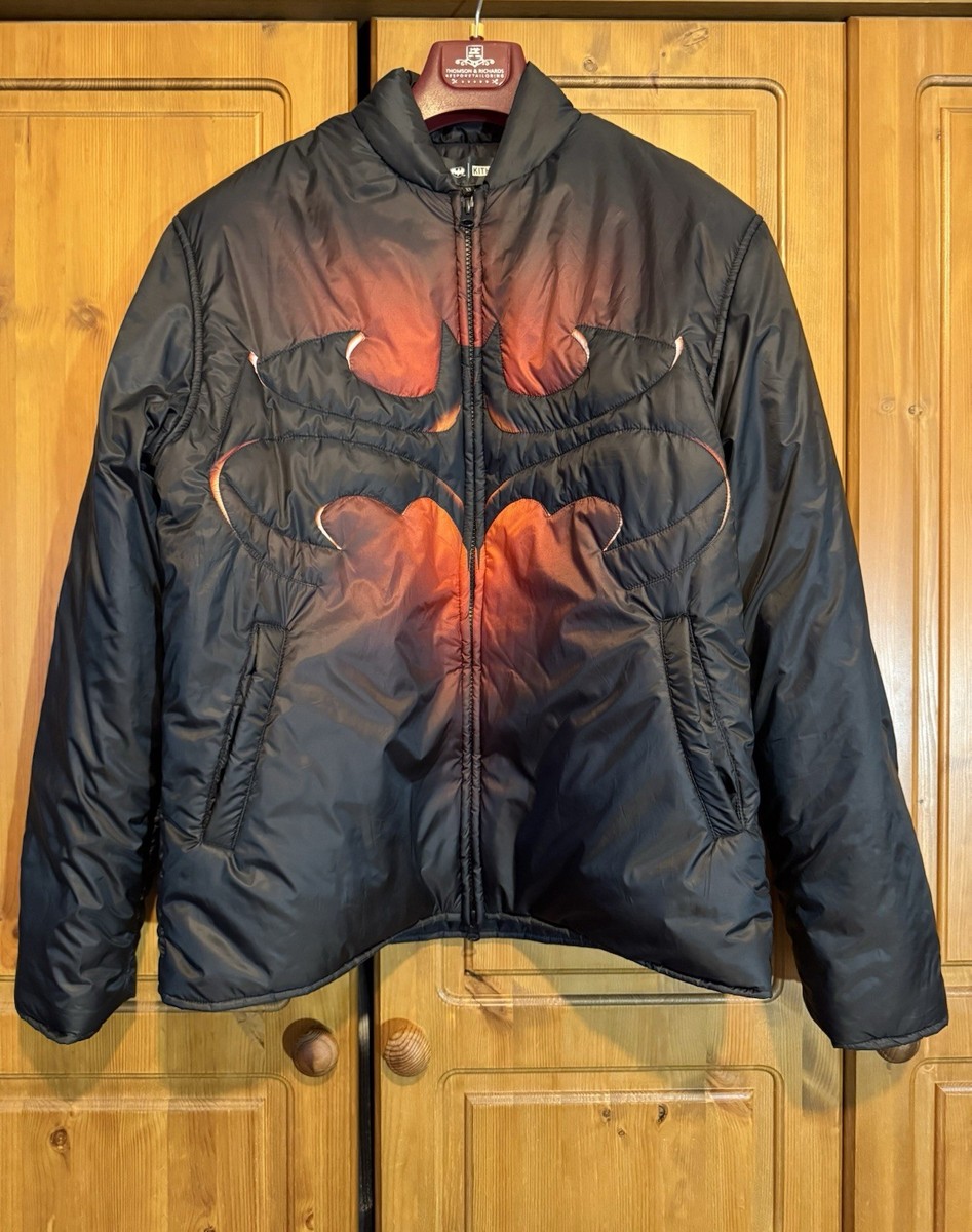 Kith x Batman Brixton Jacket Black/Red Size: XSmall UK
