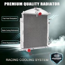 4 Rows Aluminum Radiator For 1928 1929 Ford Model A Sedan Delivery 3.3l L4 Us
