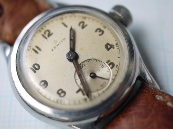 Zenith Handaufzug Damen Uhr Ø24,5mm cal. 88-6 Subsekunden Incabloc - Sammeluhr -