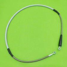 Front Stainless Steel Brake Braided Hose Line For Kawasaki Kx125 250 500 1986-89 Front Stainless Steel Brake Braided Hose Line For Kawasaki Kx125 250 500 1986-89
