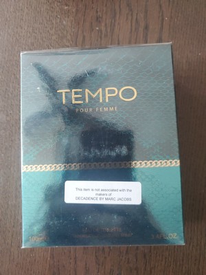 TEMPO women's designer EDP perfume 3.4 oz by SHIRLEY MAY DELUXE