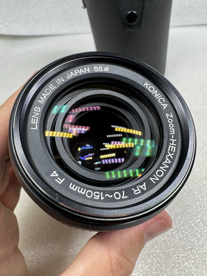 Lente Konica Zoom-Hexanon 70-150 mm f/4 para montaje Konica AR - **COMO NUEVA** Foto 3 de 4