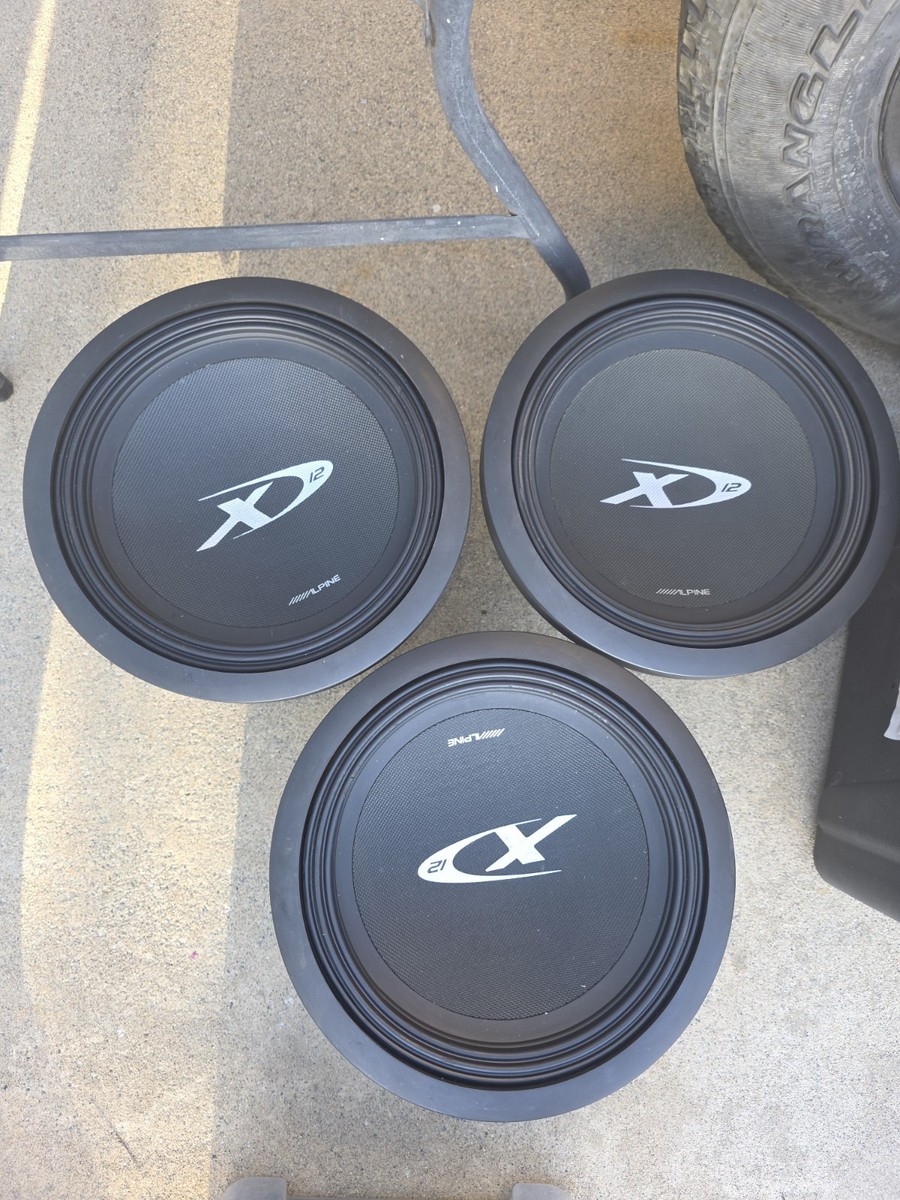 Three Alpine Type X 12 Swx-1243D | eBay