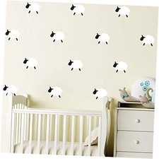 36 Pcs/Set Lovely Sheep Wall Decal Art Vinyl Removable Stickers for Kids Baby
