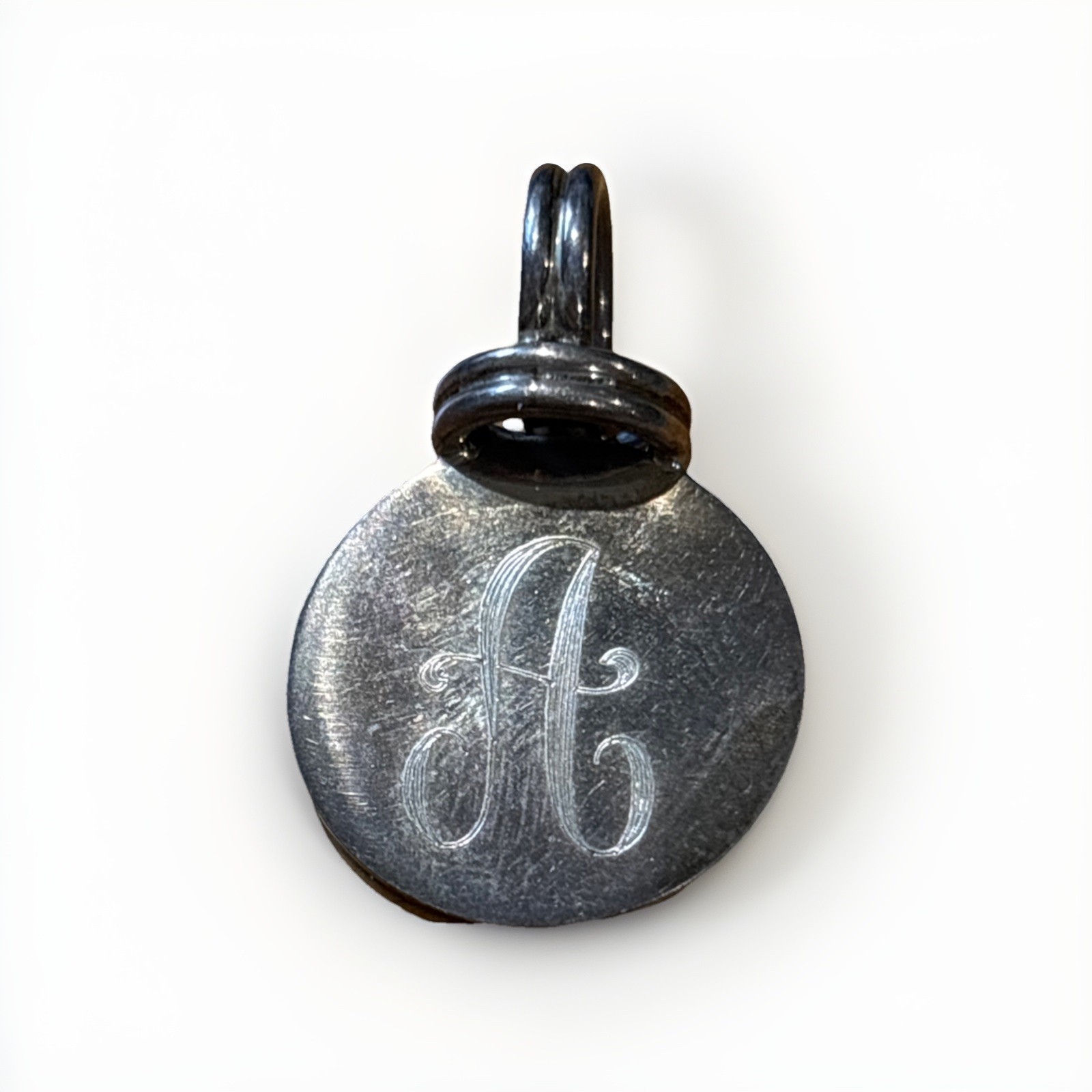 Monogram Initial Letter A Solid Sterling Silver P… - image 1