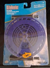 KiteReeler Kite Winder Blue with 200 feet 25 LB Nylon Line by X Kites NEW 
