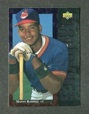 Manny Ramirez Cleveland Indians Star Rookie 1994 Upper Deck Baseball Card #23 RC