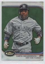 2012 Topps Finest Green Refractor /199 Curtis Granderson #85 0t2