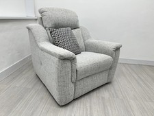 G PLAN 'FIRTH' ARMCHAIR FABRIC SOFA