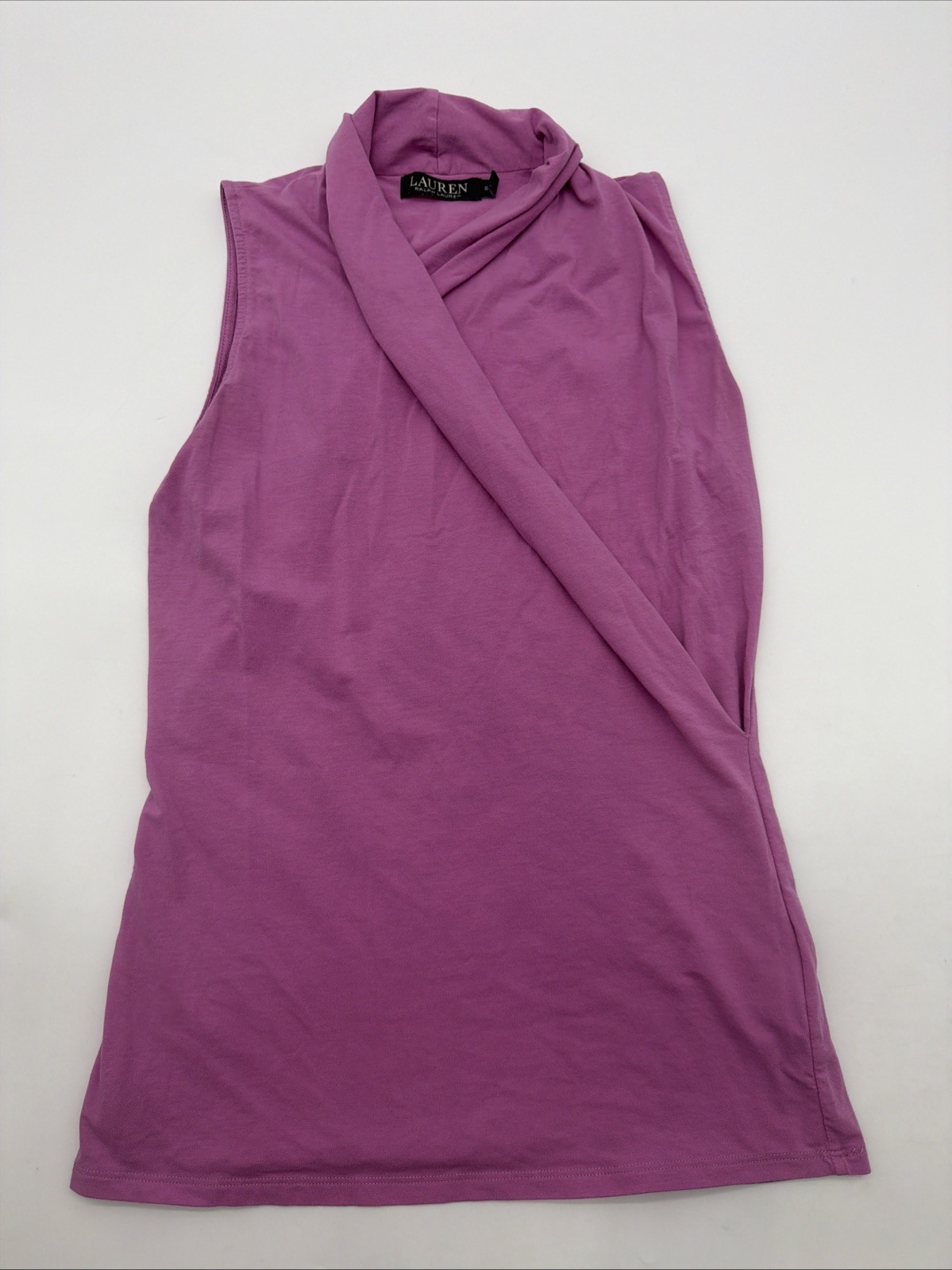 Lauren Ralph Lauren Blouse Women S Purple Logo .#43318