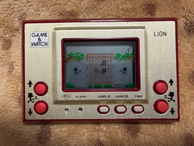 Nintendo Game & Watch Lion Japanese Retro Handheld System Console 1981 Used