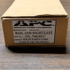 APC Rack Mount Hardware Rails Rack-Mounted OM-756D REV7 Rail ASM