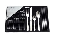 JUDGE DURBARRY STAINLESS STEEL 24 PIECE CUTLERY SET PP343E