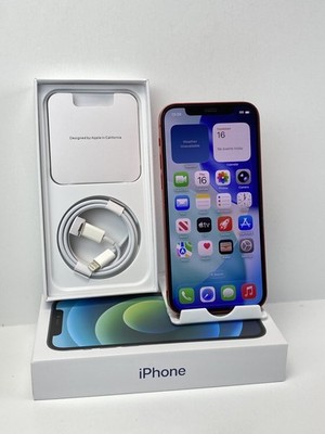 Apple iPhone 12 A2172 256GB (PRODUCT)Red Unlocked phone 97% battery health