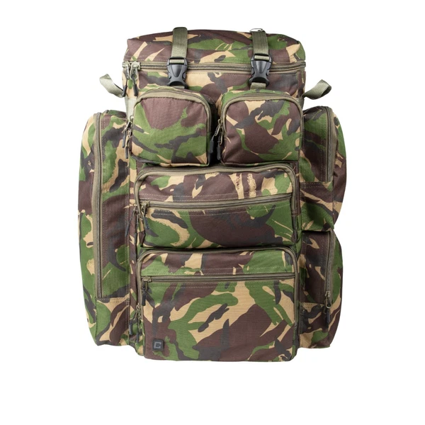 Carp Fishing Rucksack Camo DPM 75 Litre Luggage Tackle 8 Pockets - Carper Tackle