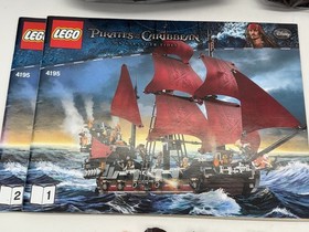 LEGO Pirates of the Caribbean: Queen Anne's Revenge (4195). 100% COMPLETE!!