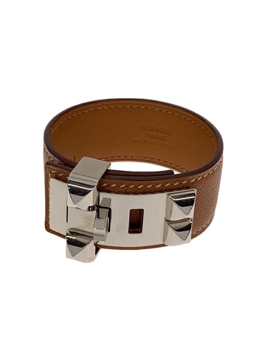 Hermes Bracelet/Leather/Brw/Women'S 1227